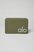Uplifting Yoga Block - Jungle/Silver