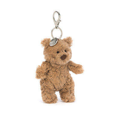 Jellycat Kids Plush Bartholomew Bear Bag Charm