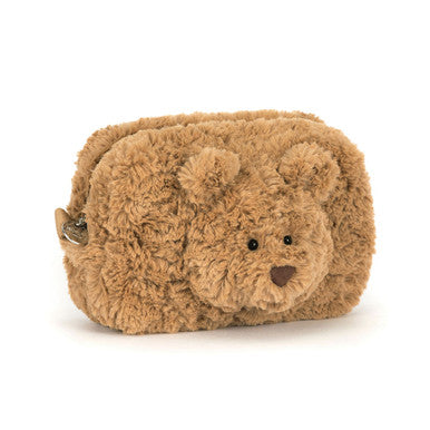Jellycat Kids Plush Bartholomew Bear Pouch