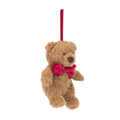 Jellycat Kids Plush Bartholomew Bear Decoration