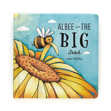 Jellycat Reading Book Albee And The Big Seed Book