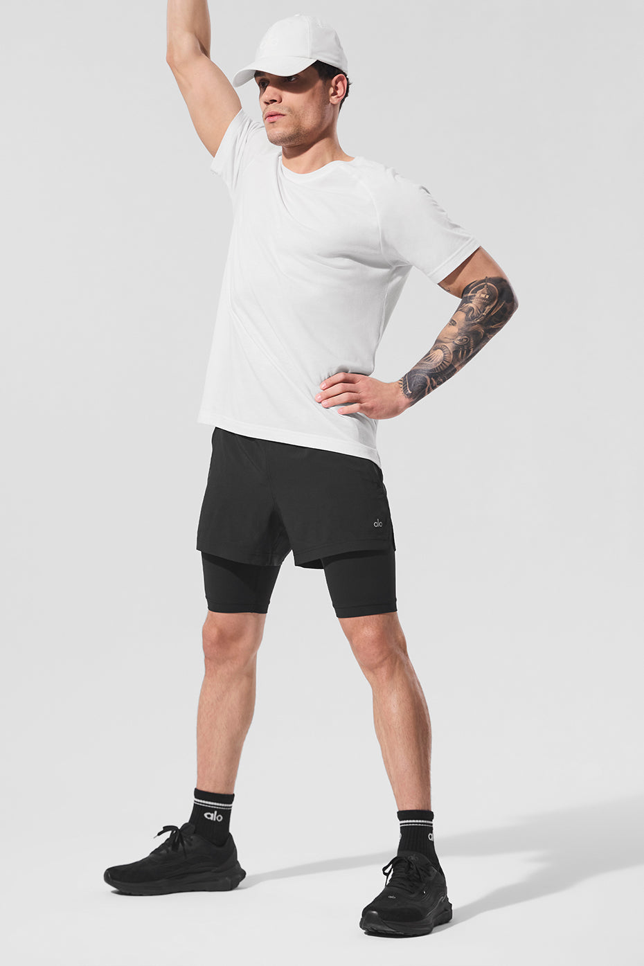 Triumph Raglan Tee - White