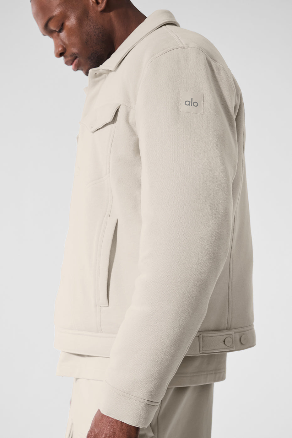 Ease Trucker Jacket - Bone