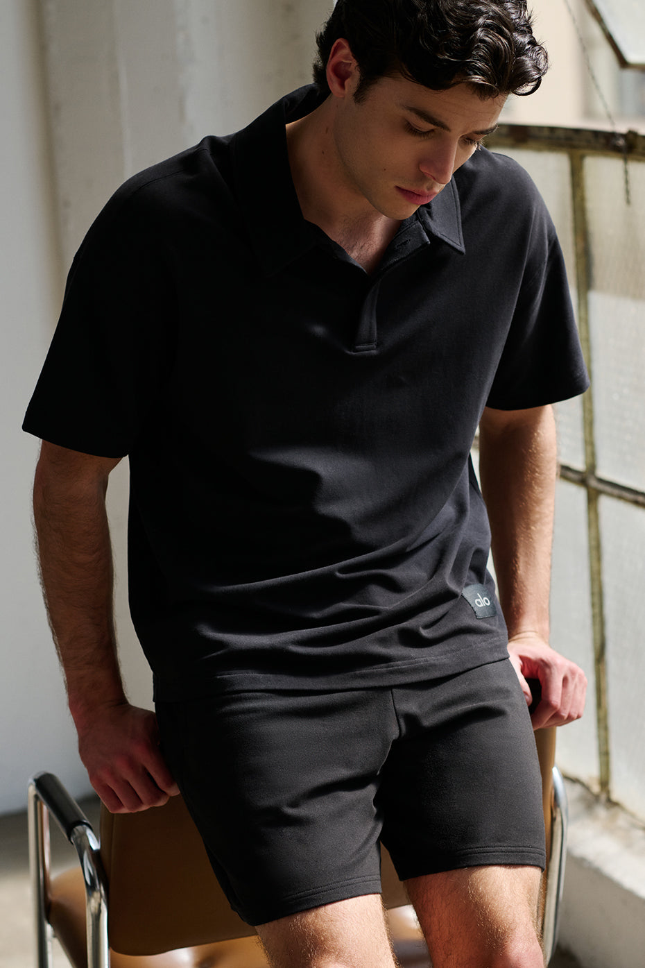 7" Double Take Short - Black