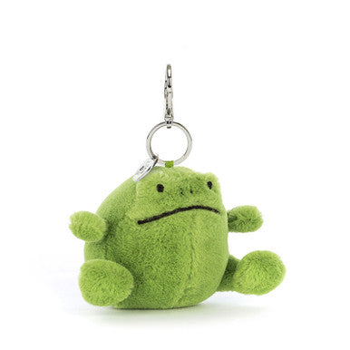 Jellycat Kids Plush Ricky Rain Frog Bag Charm