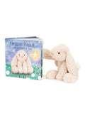 Jellycat Reading Book Smudge Rabbit and the Falling Star Book and Smudge Rabbit
