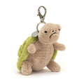 Jellycat Kids Plush Timmy Turtle Bag Charm