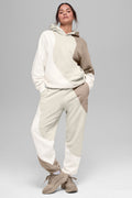 Make Waves Hoodie - Ivory/Bone/Gravel