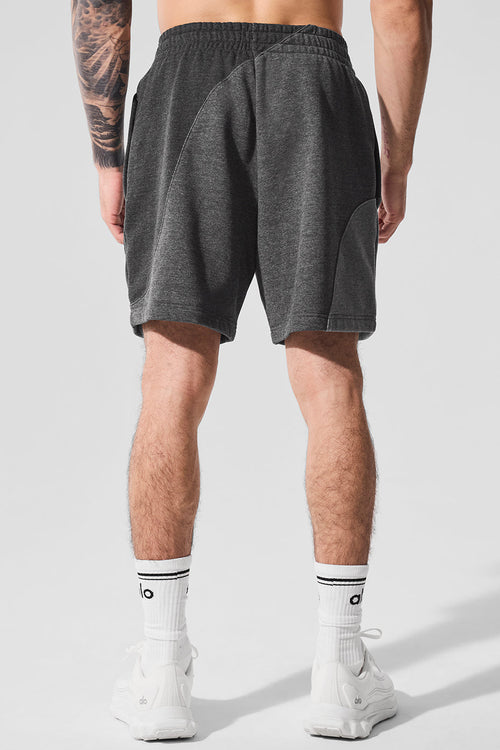 7" Make Waves Short - Dark Heather Grey Tonal