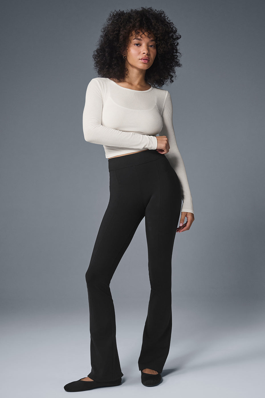 Gather Long Sleeve - Ivory