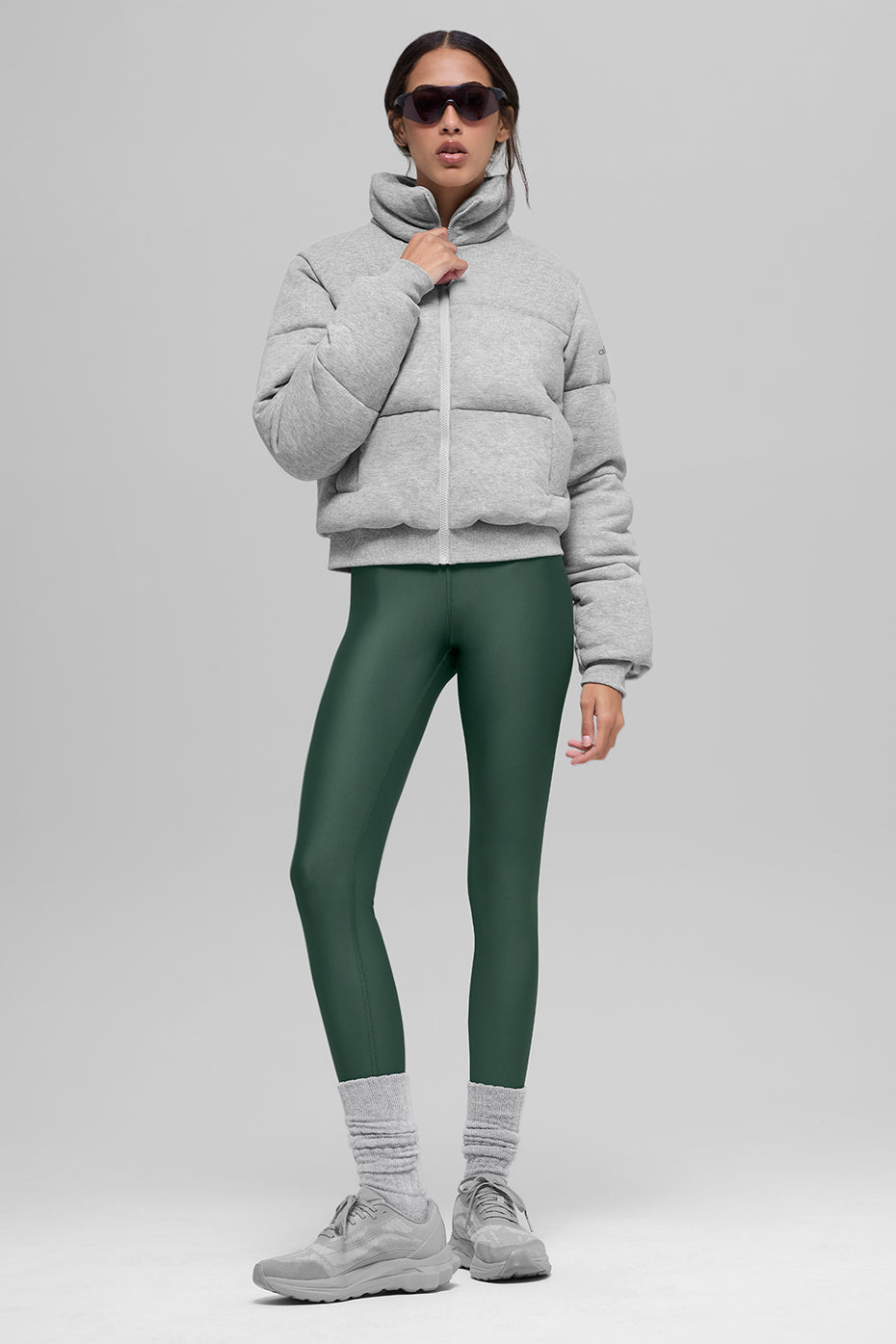 Sweatshirt Puffer - Athletic Heather Grey