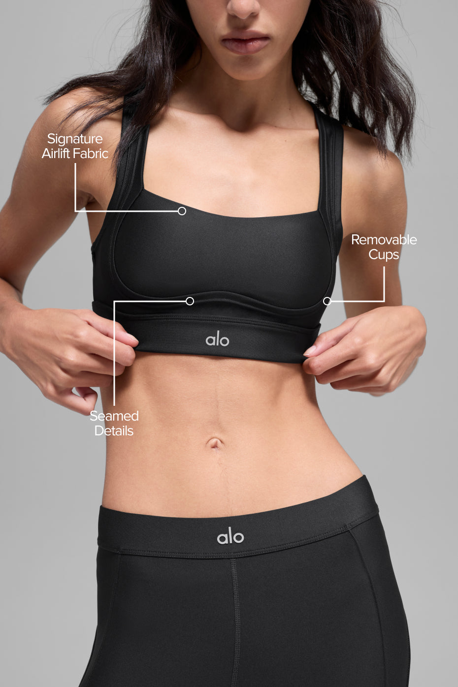 Airlift Ignite Bra - Black